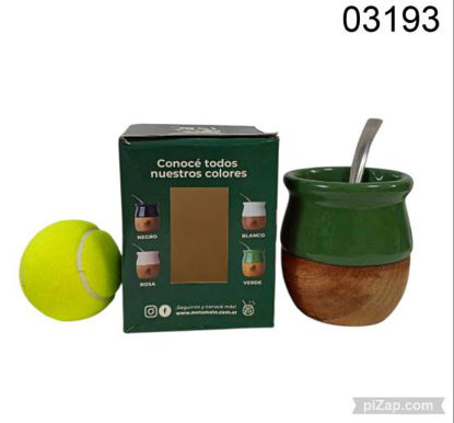 Imagen de MATE MADERA Y CERAMICA QUECHUA 1.26